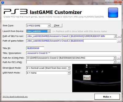 7.0: loads the new multiMAN's payload on 3.55, 4.21, 4.30, 4.31, 4.40, 4.41 and 4.46 (requires multiMAN 04.20.00+ for PSX isos)